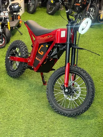 KUGOO WISH 01 ELECTRIC E SCOOTER:RED COLOUR DIRT MODIFIED SCOOTER NOW AVAILABLE