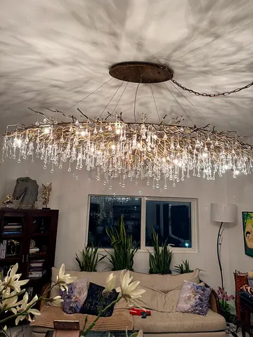 Selling my stunning crystal branch / tree chandelier in excellent used condition