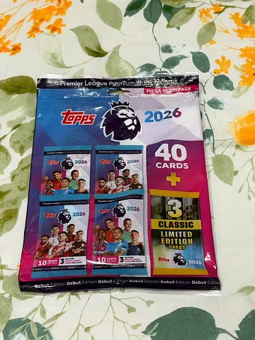 2026 Premier League Trading Cards - Mega Multipack