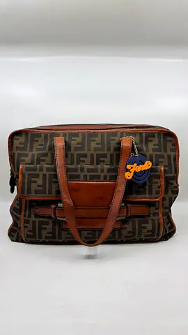 Fendi Brown/Tobacco Zucca Canvas Bag