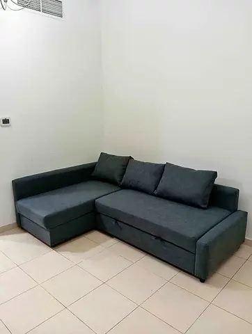 Comfortable and Sleek Grey Sectional Sofa bed