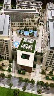 Three bedroom corner apartment with living room in Al Mamsha project handover 2026 prime investment