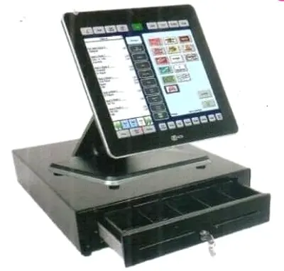 POS System with Cash Drawer for  Cafe and Retail