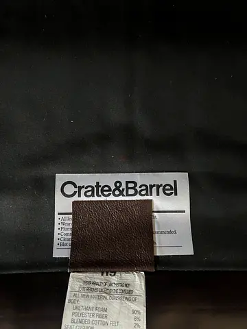 CrateBarrel Sofa