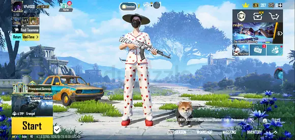 Exciting PUBG Mobile Account with Unique Character and Skins