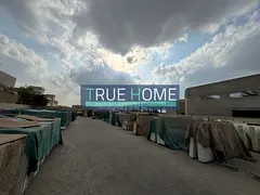 30,000 Sq. Ft. Industrial Yard with Power &amp; Civil Defense | Al Sajaa