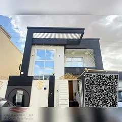 Villa for annual rent in Al Yasmin, 5 rooms, central air conditioning