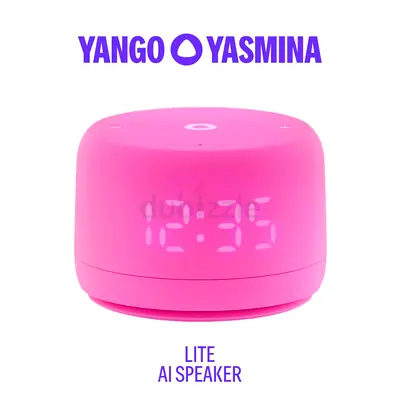 Yasmina AI Smart Bluetooth Speaker Lite Pink