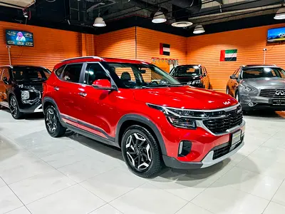 KIA SELTOS RED 2024 4 CYLINDER 1.4T- GDI - GCC SPECIFICATION