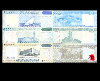 Rare Somali Currency Collection