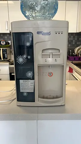 Reliable Water Dispenser for hot and cold water in excellent condition from Super General company