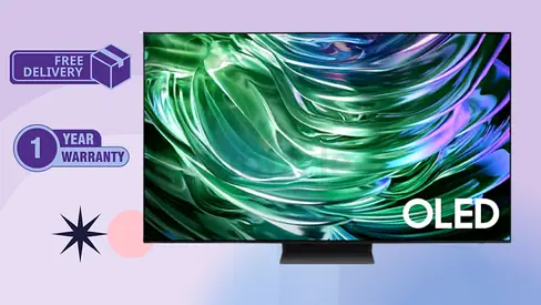 Samsung 77 Inch Smart TV - 77 OLED S90D 4K Smart AI TV 2024 77S90D