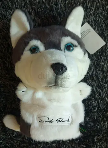 Plush Husky Golf Driver Headcover (Brand New)