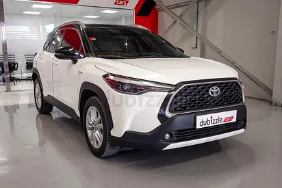 AED 1186/month | 2022 Toyota Corolla Cross Hybrid | GCC Specs | Ref#418191