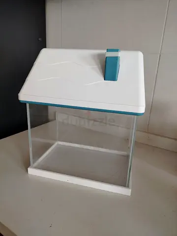 حوض زواجف وسمك الاضاءه وفلتر