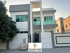 For Rent: Brand New Villa, First Occupant in Al Yasmeen, Five Bedrooms, Five Bathrooms, Spacious Lay