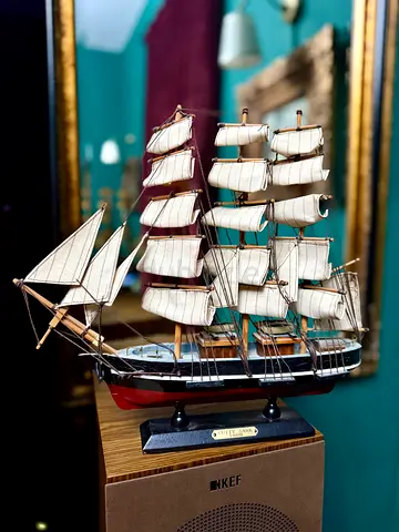 Intricately Designed Ship Model