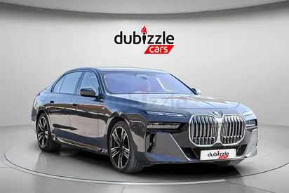 AED 5165/month | 2023 BMW 7-Series 740i | GCC Specs | Ref#421779