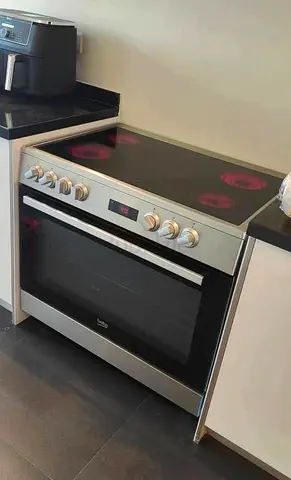 Beko latest model full electric ceramic 5 hobs cooking range oven fan stove 90x6