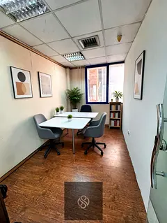 FULLY FURNISHED OFFICE | 1 MIN WALK FROM AL QIYADAH METRO | NO HIDDEN CHARGES