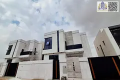 Modern villa in Al Helio 2, Ajman. Excellent location on a main street. Two floors, registration fee