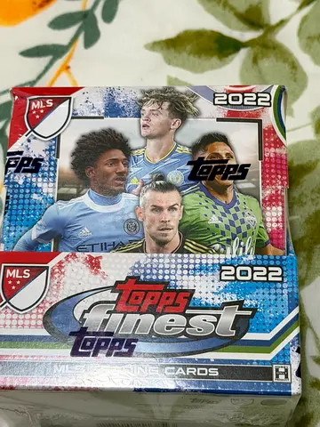 2022 MLS Topps Finest Soccer - Master Box