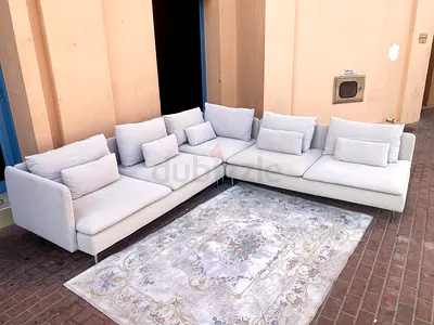 Great Condition Ikea Sodhremn Corner Sofa Beige