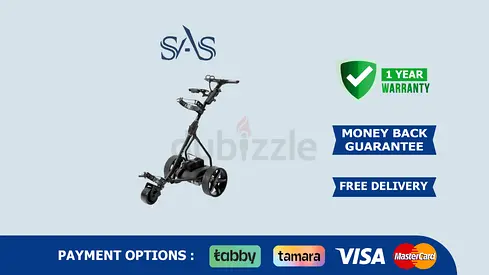 Ben Sayers 36-Hole Lithium Battery Electric Golf Trolley | New - Free Delivery | Warranty