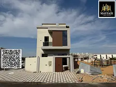 For sale: Luxurious modern villa in Al Helio 2, Ajman | Prime location opposite a park | Super delux