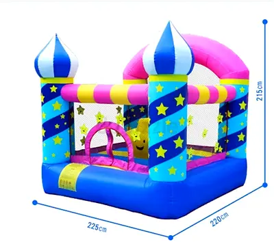 Bright and Fun Inflatable Bouncy Castle for Kids