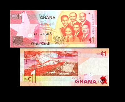 Rare Ghana One Cedi Note Collection