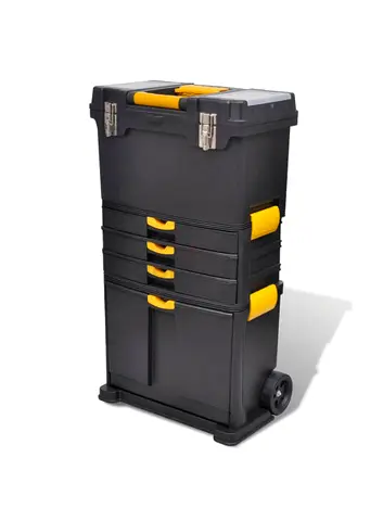 Tool Case Chest Tool Trolley Portable