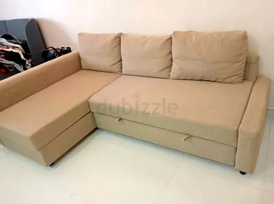 Comfortable L-Shaped Sofa bed with Storage