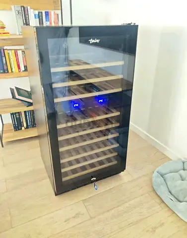 Terim 78 bottles capacity wine fridge dual temperature