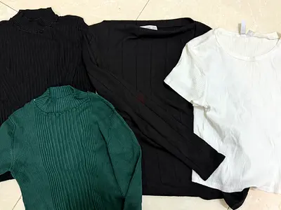 Stylish Ribbed Tops Collection