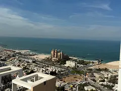 Cheapest price for a two-bedroom apartment with a sea view on Ajman Corniche