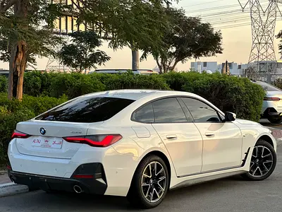 BMW 420i GRAN COUPE M-SPORT 2024 GCC UNDER WARRANTY AND CONTRACT SERVICE NO ACCIDENTS NO PAINT