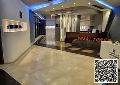 Studio apartment for sale in Smart Tower Ajman with practical layout prime location including parkin