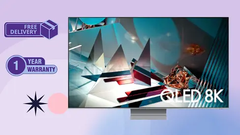 Samsung 65 Inch Q800T QLED 8K Smart TV 2020 65Q800T