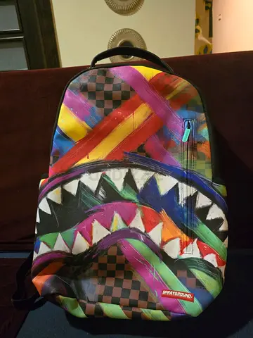 Vibrant Artistic Backpack for Sale