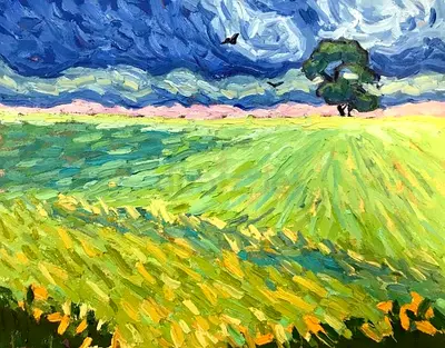 Beautiful Landscape Oil Painting