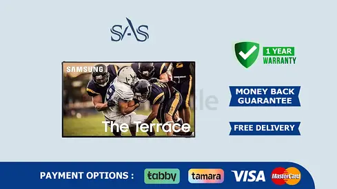 Samsung 75 inch Terrace Outdoor QLED Smart TV | New | Free Delivery | Warranty | 4K 75LST7T