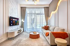 Luxury 1BR Haven | Chic &amp; Cozy Stay in JVC