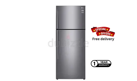 LG Top Fridge, Smart Inverter, 438L