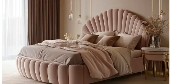 Stylish cozy 200*200 super king size Bed