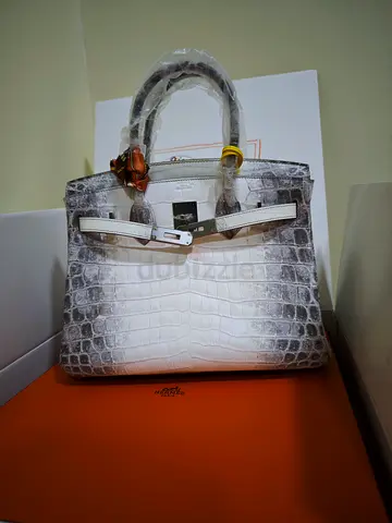 Hermes birkin 30 in Nile Himalayan crocodile