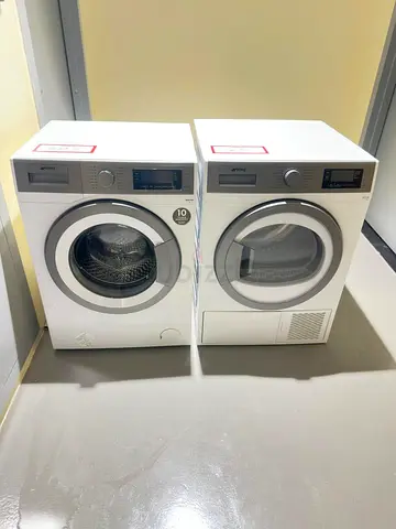 Smeg latest model 8 kg washing machine and 8 kg dryer separate set