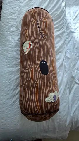 Round Pillow with Nature Design