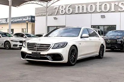 2018-Mercedes-Benz S63 L AMG 4 Matic| Low Mileage 34K KM | Japan Import |  Clean Title