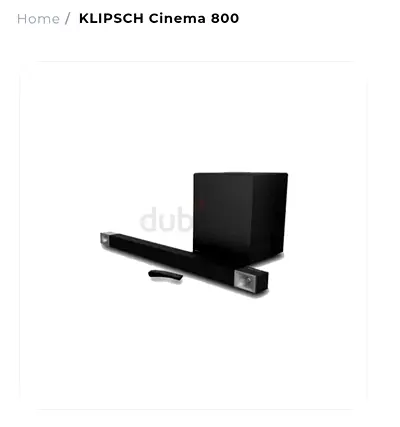 Klipsch cinema bar 800 Dolby Atmos